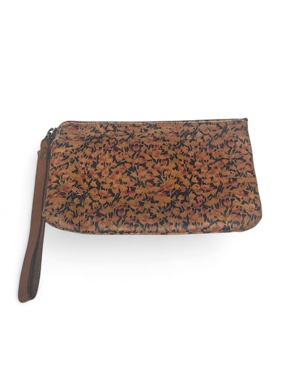 Patricia Nash Italian Leather Floral Wristlet